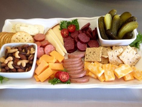 Cheese, Crackers and Cold Cuts