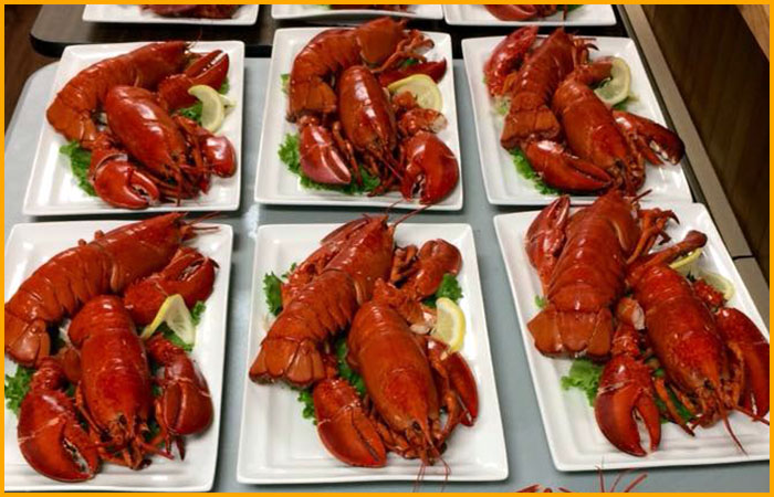 Lobster Dinners at an Event Catering in New Glasgow, NS
